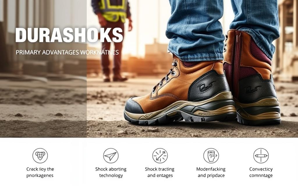 benefits of durashock work boots