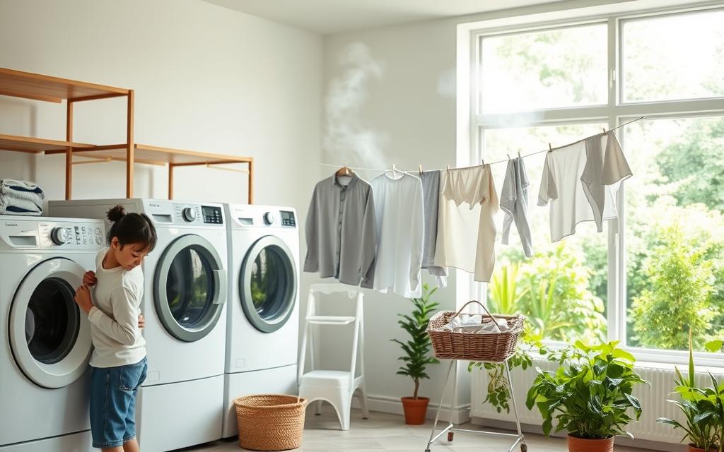sustainable laundry carbon footprint reduction